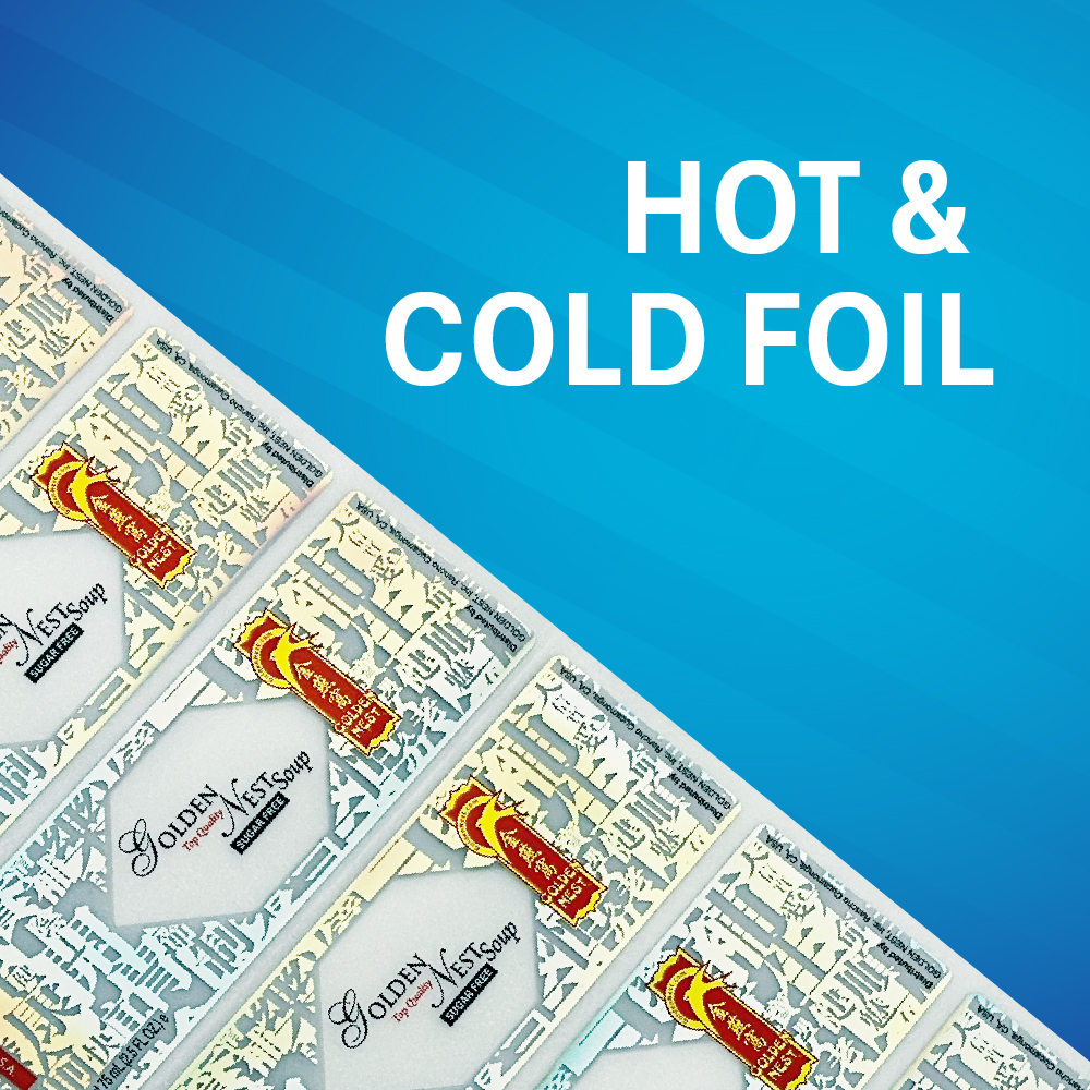 HOT & COLD FOIL HOT & COLD FOIL